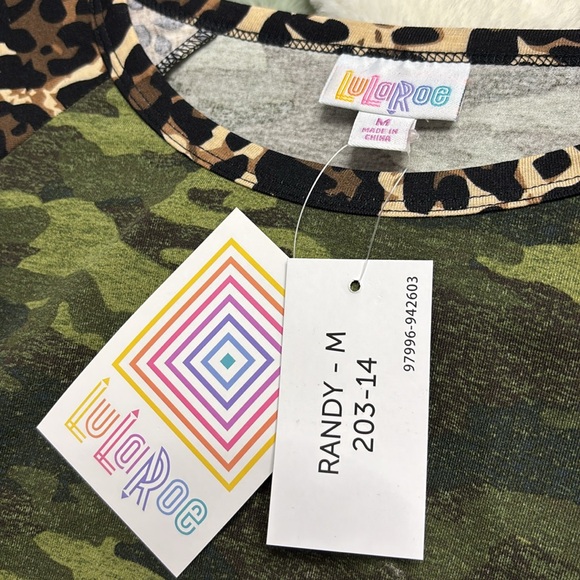 BRAND NEW LULAROE RANDY ANIMAL PRINT/CAMO 0pattern - Picture 3 of 5